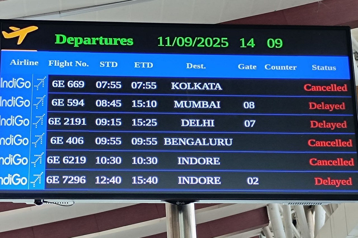 रायपुर एयरपोर्ट का नेविगेशन-सिस्टम फेल, 8 फ्लाइटें नहीं भर सकी उड़ान, 3 कैंसिल