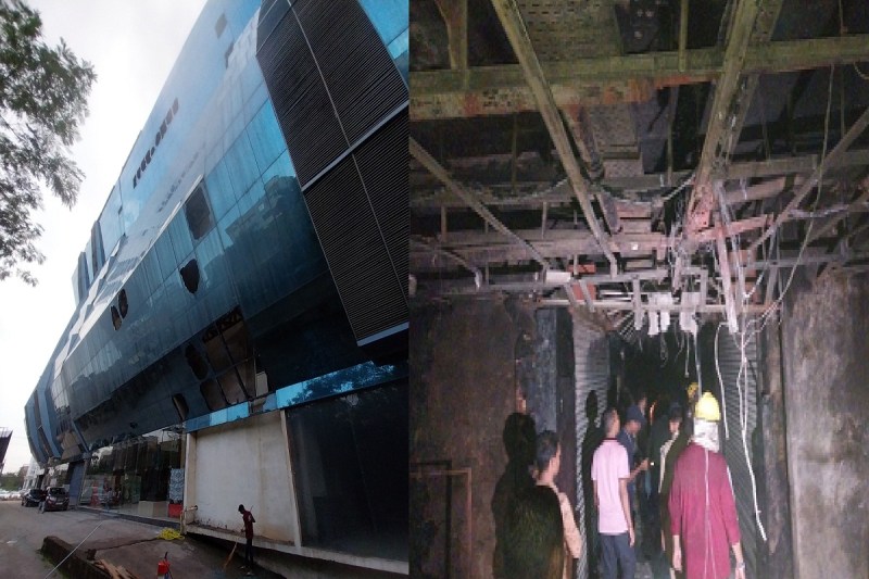 सुरक्षा व्यवस्था की पोल खुली (Photo source- Patrika)