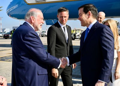 Marco Rubio arrived in Israel