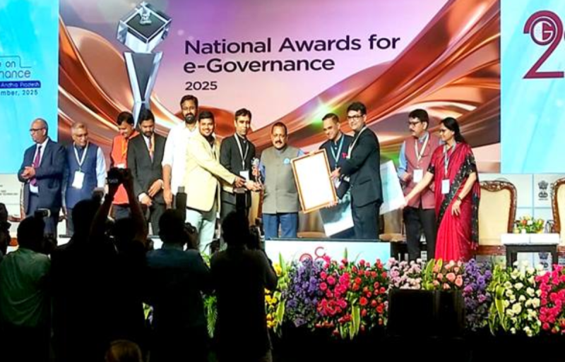 Sampada 2.0 receives e-Governance Award for paperless registry in MP
