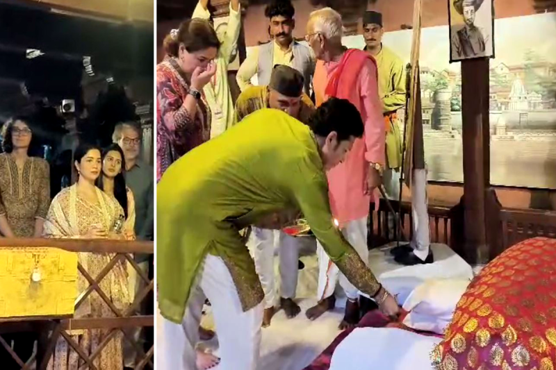 Sachin Tendulkar In Khargone