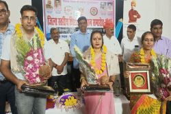 अलवर में शिक्षक दिवस पर 3 शिक्षक सम्मानित, दो को मिला राज्य स्तरीय सम्मान - image