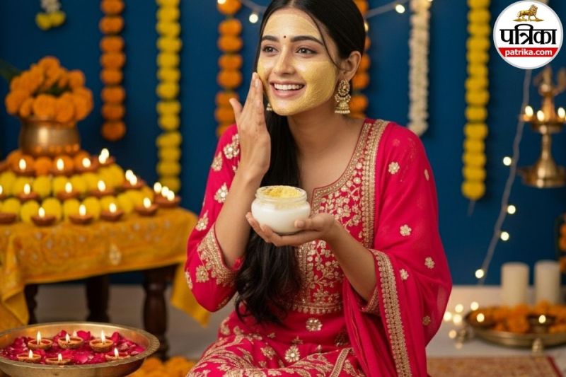 Festival skincare tips,Glowing skin during festivals,DIY face pack for glowing skin,