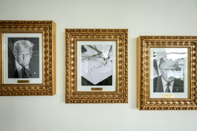 Trump removes Biden's photo from Presidential Walk of Fame