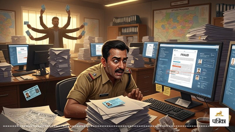 up x ray technician 6 districts 3 crore salary fraud