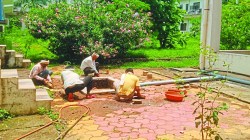 Rainwater harvesting : बारिश का पानी सहेजने पालिका और लोग गंभीर नहीं - image