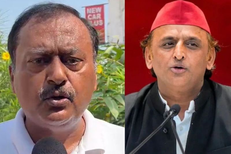surendra rajput supported akhilesh yadav post