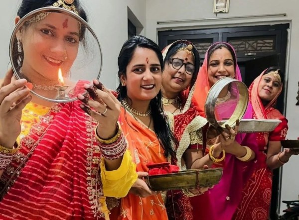 Fast kept for wedding, broken by sight of moon