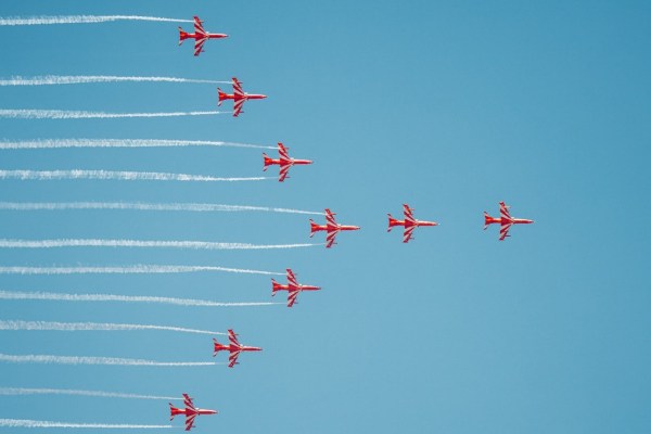 सूर्यकिरण एरोबैटिक शो (फोटो सोर्स- DPR)