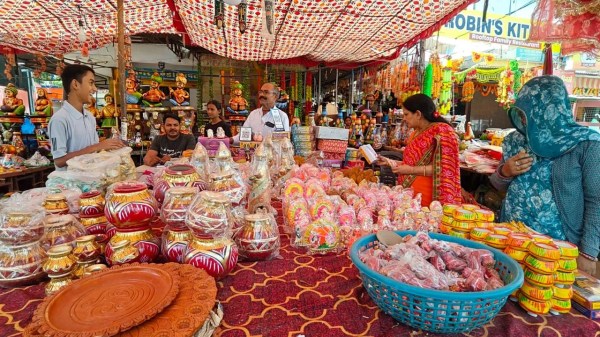 Vaishali nagar Diwali shopping 