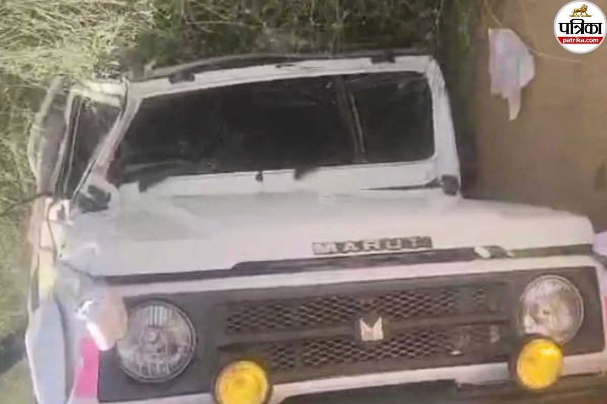 Army Gypsy Overturns in Jaisalmer