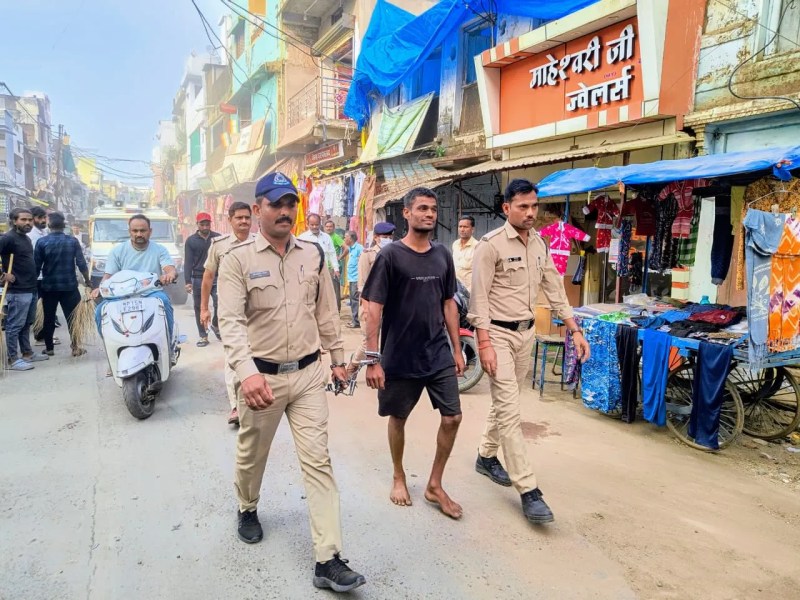 Police arrested the accused who murdered a sanitation worker.