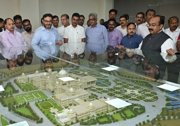 छत्तीसगढ़ विधानसभा का नया भवन तैयार, पीएम मोदी राज्योत्सव पर करेंगे लोकार्पण, देखें 
