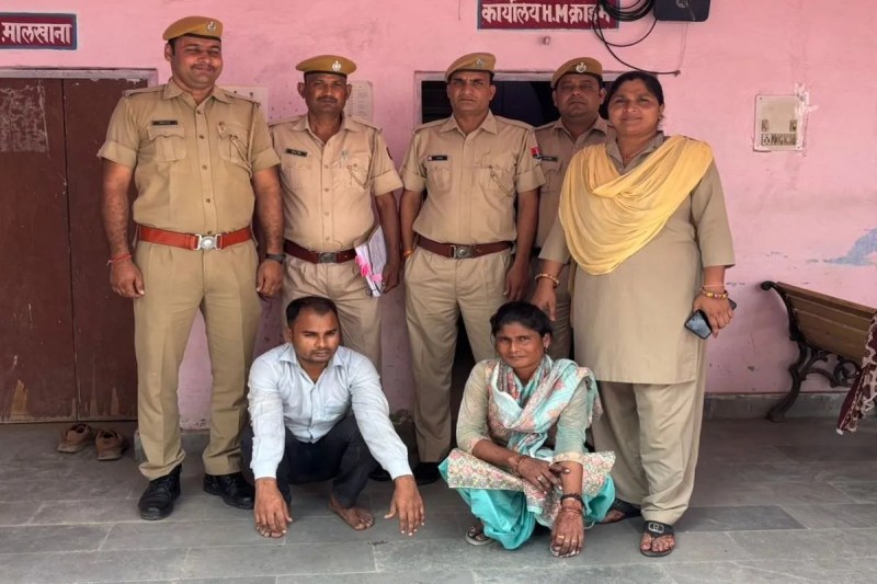 दहेज प्रताडऩा का आरोपित पुलिस से भागा... फिर पकड़ा Dowry harassment accused flees from police... then caught again