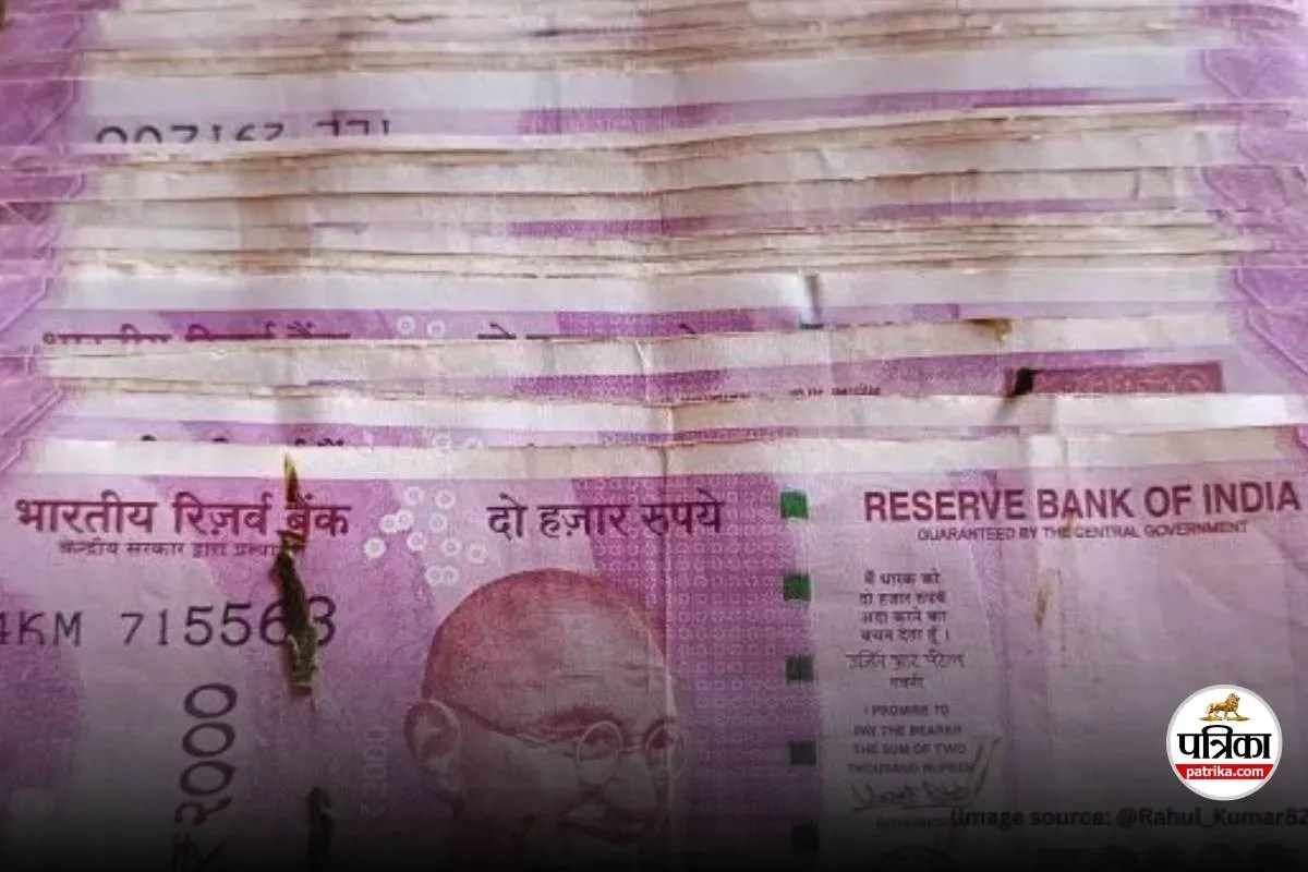 Diwali Safai 2000 rs note bundle