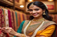 सोने–चांदी के दामों में फिर उछाल: 75 जिलों में बढ़ी चमक (फोटो सोर्स : AI)