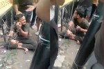 तालकटोरा में चोरी करते पकड़ा गया युवक, भीड़ की मार से पुलिस ने बचाया (फोटो सोर्स : Whatsapp Group)