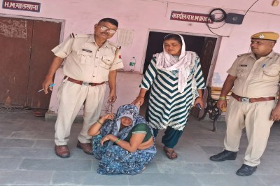 नकली गहनों को गिरवी रखकर ठगी करने वाली महिला गिरफ्तार Woman arrested for duping people by pawning fake jewellery