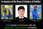 3 Cricketers killed in Airstrike