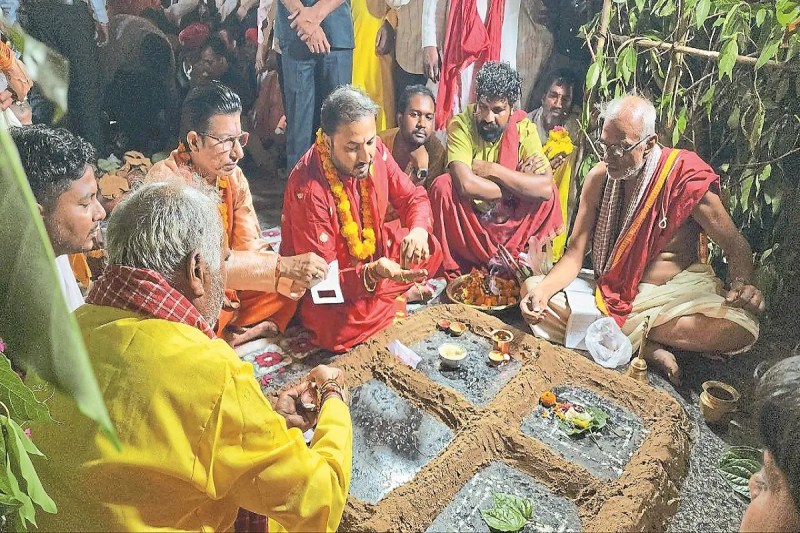 राज्य की रक्षा के लिए देर रात खास अनुष्ठान (Photo source- Patrika)