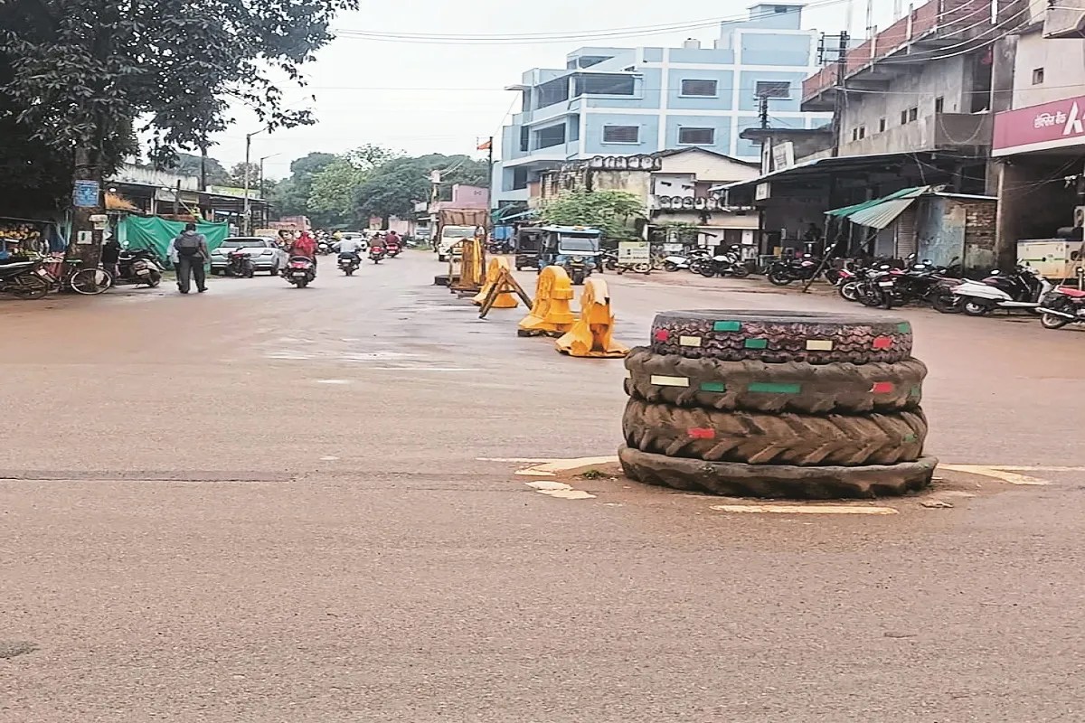 नारायणपुर में बनेगा आधुनिक गौरव पथ (photo source- Patrika)