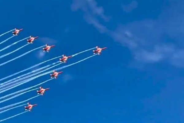 सूर्यकिरण एरोबैटिक शो (फोटो सोर्स- DPR)