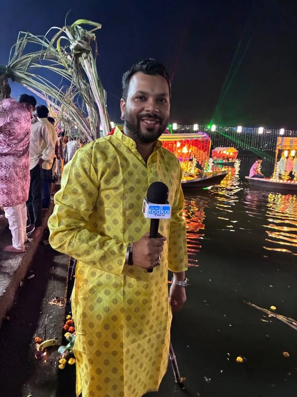 Chhath Puja 2025: छठ महापर्व का आज समापन, एफएम तड़का के RJ नरेंद्र पहुंचे महादेव घाट, छठ पूजा को लेकर की बातचीत, देखें 
