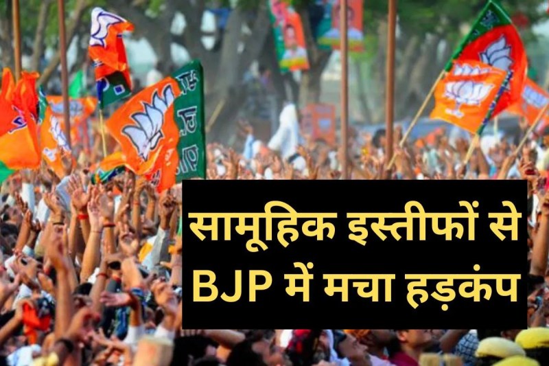 dindori BJP Mass resignations shahpura janpad panchayat mp news