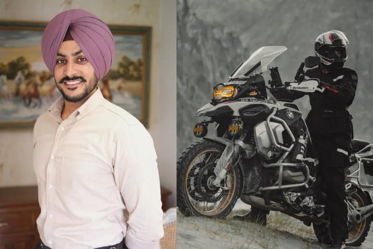 Rajvir Jawanda New BMW Bike