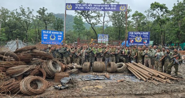 बीजापुर में नक्सलियों की बड़ी साजिश नाकाम, सुरक्षा बलों ने भारी मात्रा में विस्फोटक किए बरामद