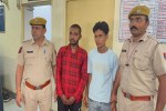 महिला का पर्स छीनने के दो आरोपी गिरफ्तार