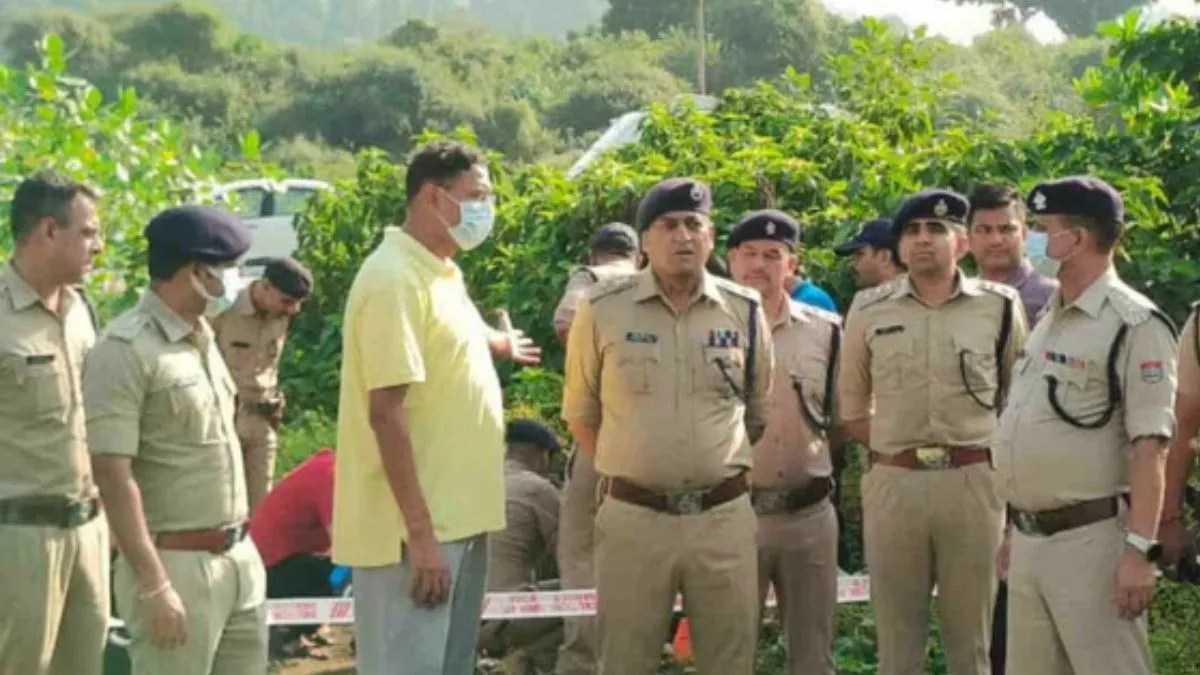 A young woman's body was burnt after she was murdered in Haridwar