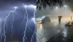 An orange alert has been issued for heavy rain, hailstorm, lightning and thunderstorm in Uttarakhand today