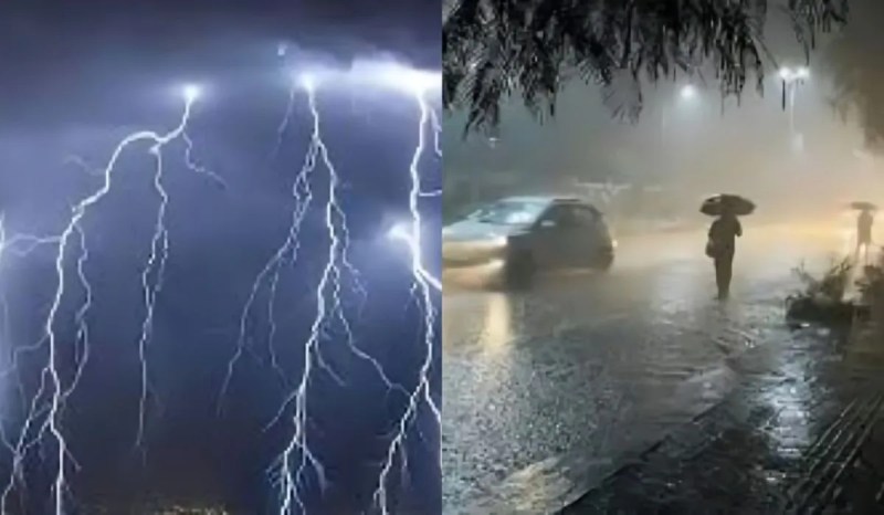 An orange alert has been issued for heavy rain, hailstorm, lightning and thunderstorm in Uttarakhand today