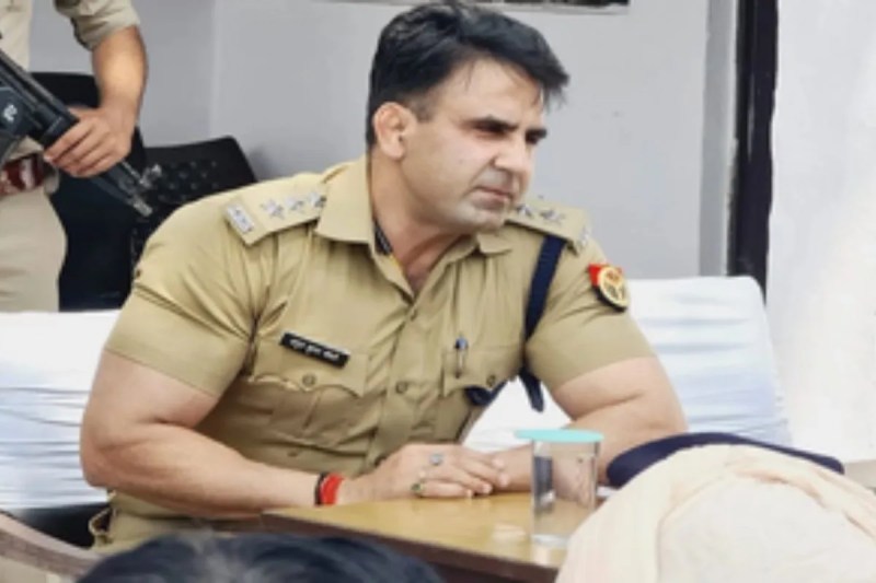 youtuber arrested ramdari threat asp anuj chaudhary sambhal