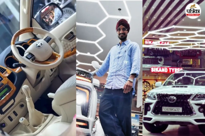 Arshdeep Singh Modified Toyota Fortuner