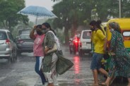 Artificial rain day after Diwali in Delhi Rekha Government Cloud seeding weather change