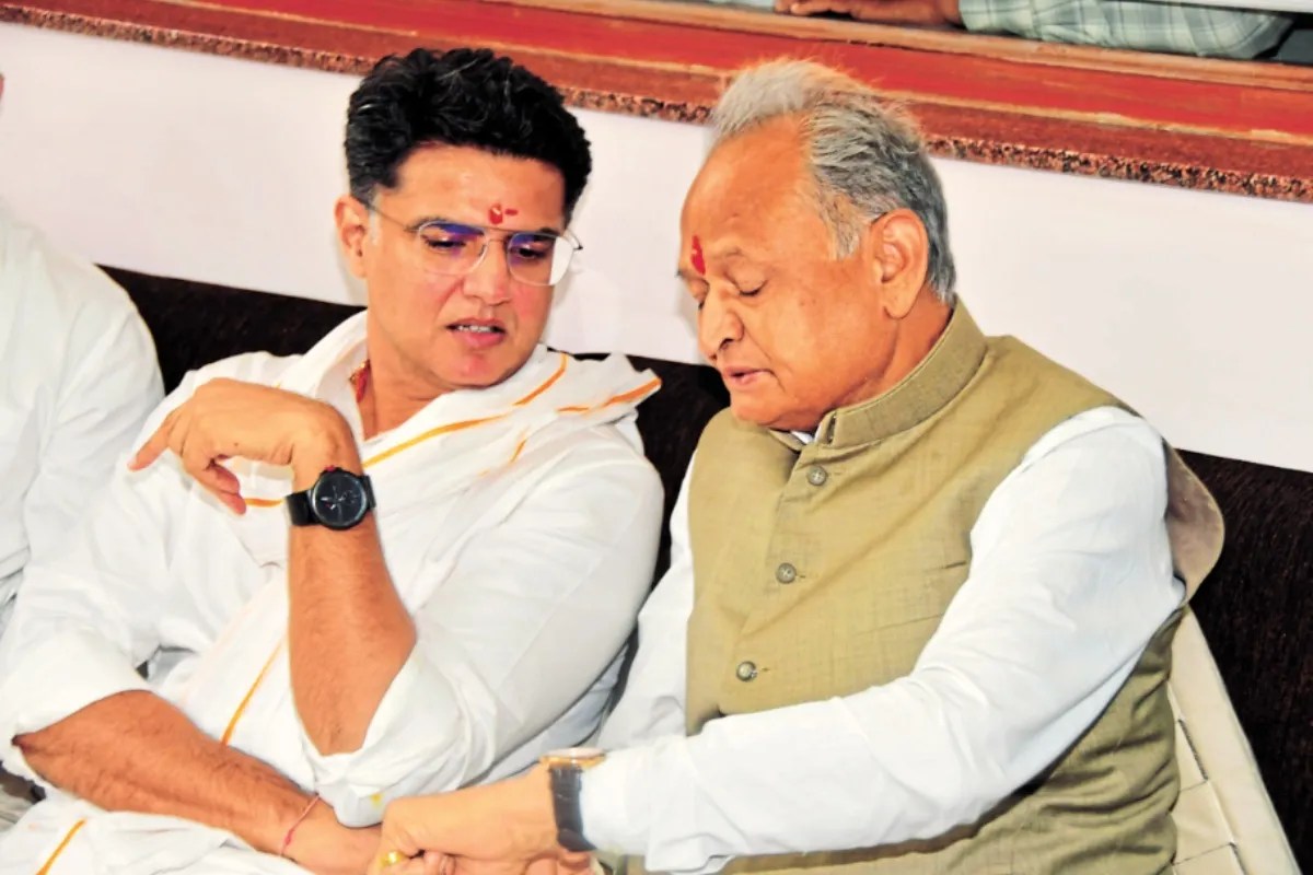Ashok Gehlot and Sachin Pilot