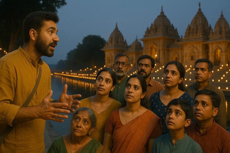 UPSTDC Launches Special One-Day Tour for Ayodhya Deepotsav 2025 (फोटो सोर्स : UP Tourism Whatsapp )