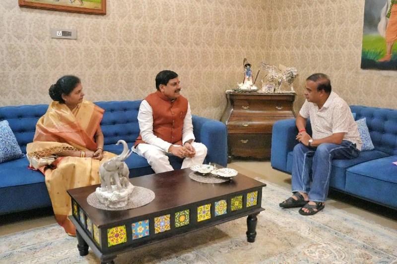 CM Mohan Yadav on Assam Visit