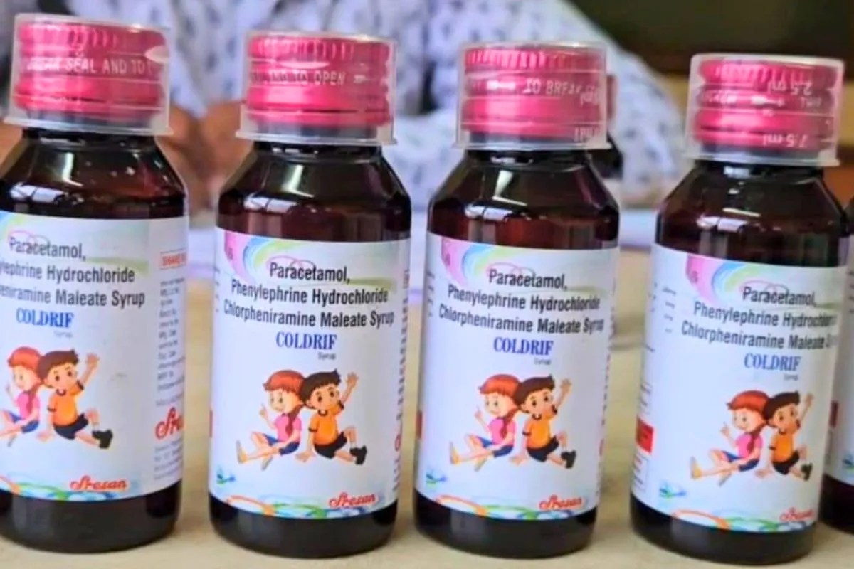 Coldrif Syrup ban in Maharashtra