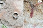मध्य पाषाण कालीन युग (लगभग 10 हजार वर्ष पूर्व ) के शैल (फोटो सोर्स- पत्रिका)