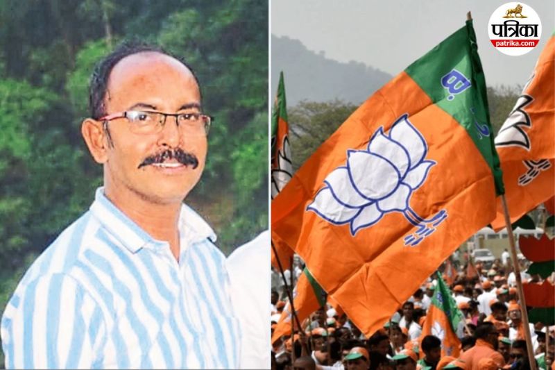 BJP नेता की दर्दनाक मौत (फोटो सोर्स- पत्रिका)