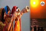 ढलते सूर्य को अर्घ्य देने की तैयारी (Photo source- Patrika)