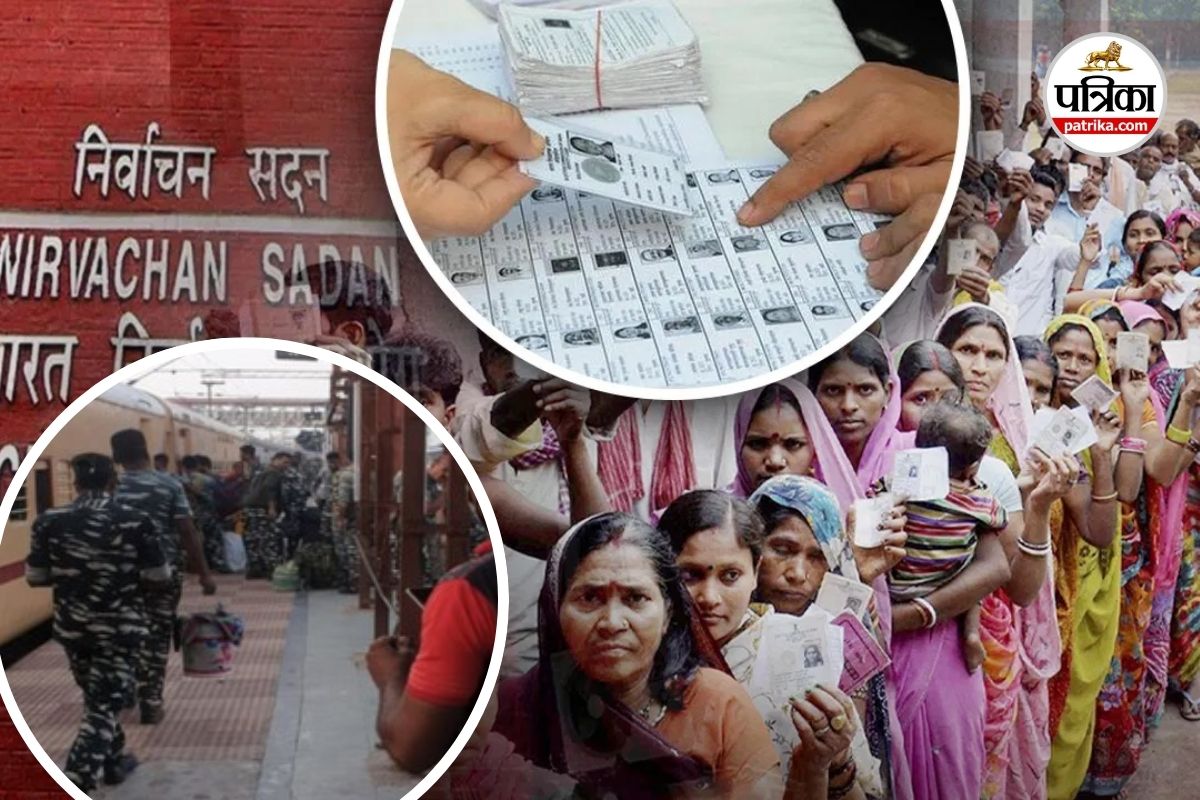 बस्तर से 3 हजार जवान सुरक्षा देने बिहार रवाना (Photo source- Patrika)