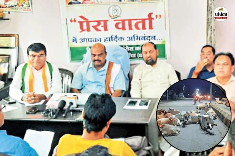 कांग्रेस ने प्रेसवार्ता कर दी पूरी जानकारी (फोटो सोर्स- पत्रिका)