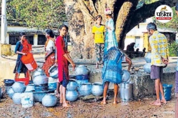 जल जीवन मिशन में डूबे 5 लाख रुपए (Photo source- Patrika)