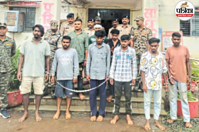 हत्या के 10 आरोपी गिरफ्तार (फोटो सोर्स- पत्रिका)