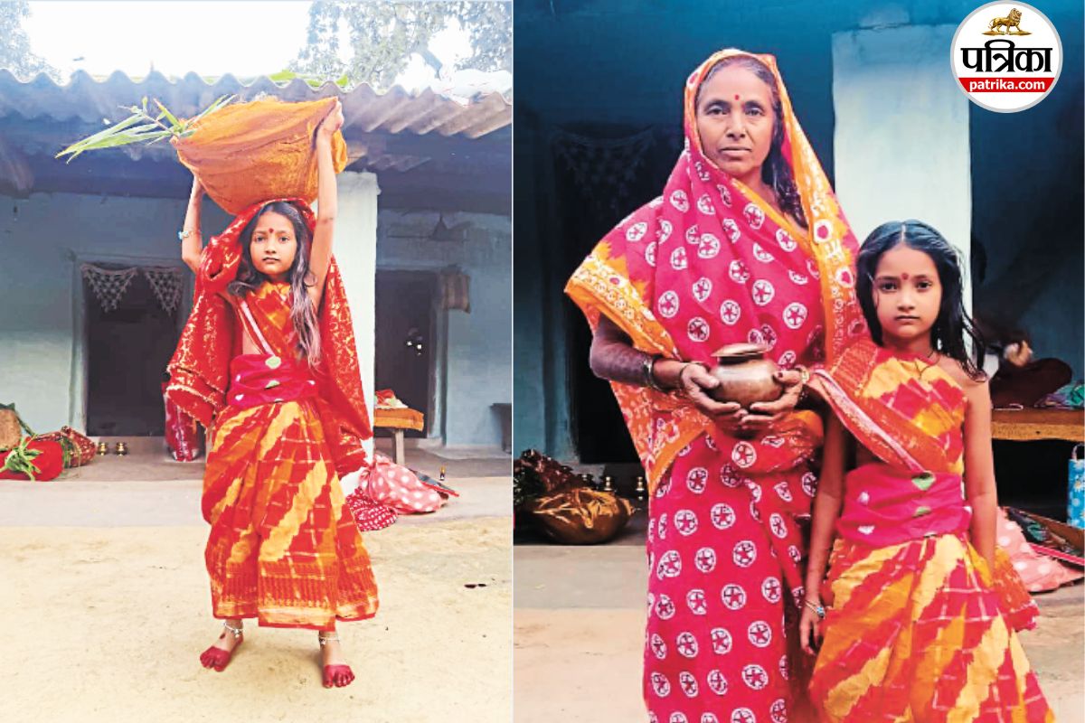 6 वर्षीय अनन्या की अटूट आस्था ने जीता सबका दिल (फोटो सोर्स- पत्रिका)