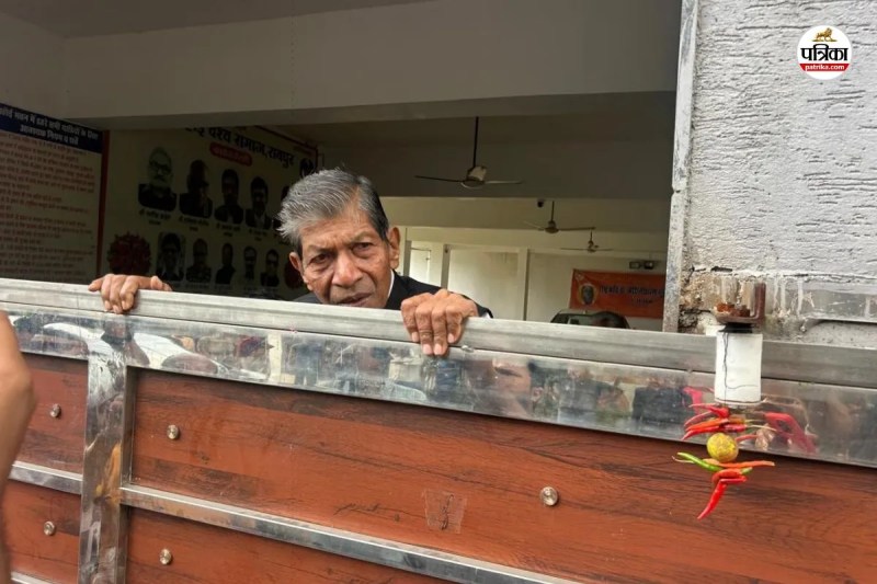 पूर्व गृहमंत्री ननकीराम कंवर हाउस अरेस्ट (फोटो सोर्स-- पत्रिका)